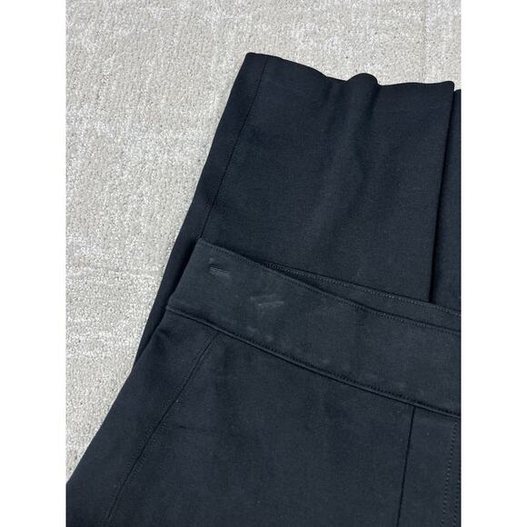 SPANX Pants S Black The Perfect Ponte Pant Pull On Crop Straight Stretch - Picture 5 of 7